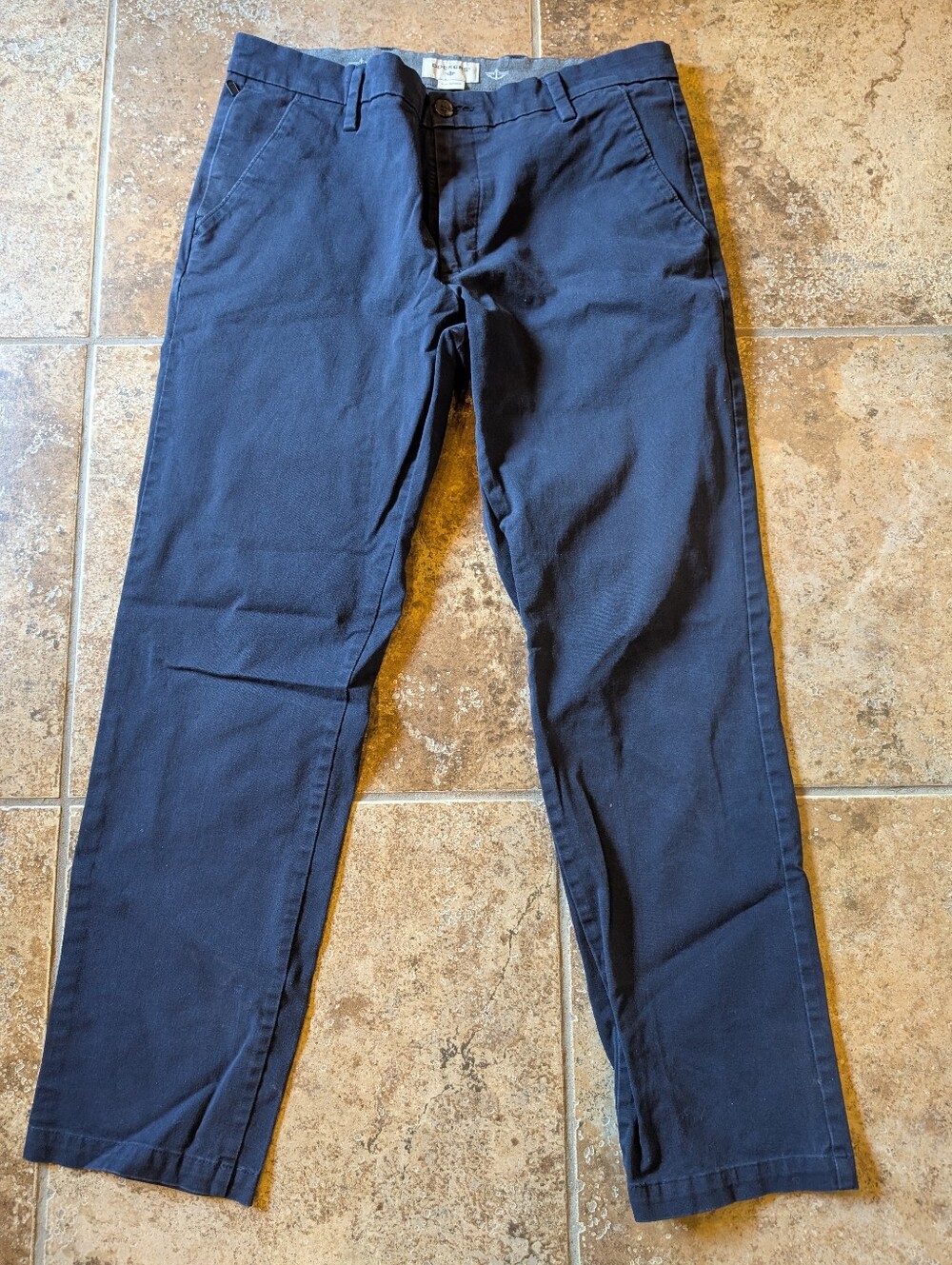 Dockers Navy Slim Tapered Chinos